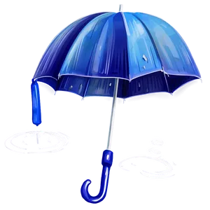 Blue Umbrella PNG Kwg