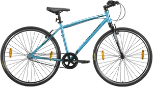 Blue Urban Bicycle