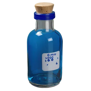 Blue Vial PNG Lfx