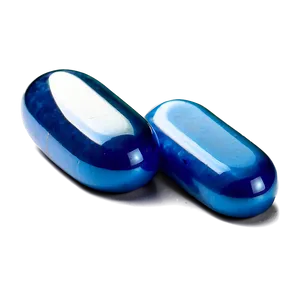 Blue Vitamin Pill Png 55 PNG image