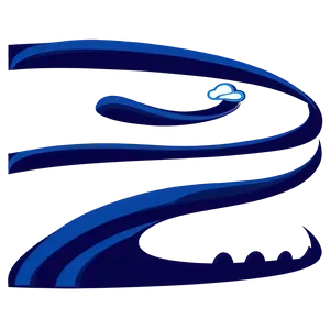 Blue Wave Clipart Png 06262024 PNG image