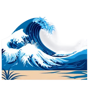 Blue Wave Clipart Png Dvn51 PNG image