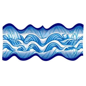 Blue Wave Pattern Png Mfq PNG image