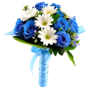 Blue Wedding Bouquets PNG Wyn53 PNG