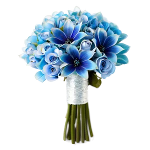 Blue Wedding Bouquets PNG Xgb52 PNG
