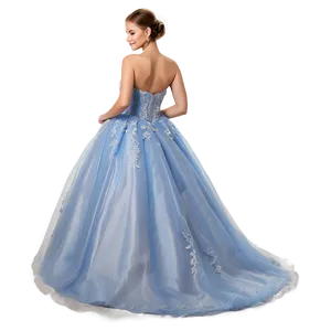 Blue Wedding Dresses PNG Bea