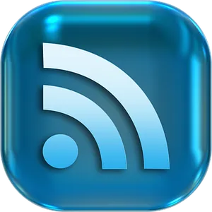 Blue Wi Fi Icon PNG image