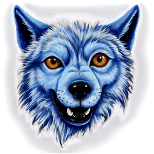 Blue Wolf Eyes Png 2 PNG image