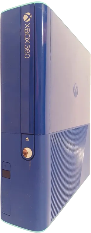 Blue Xbox360 Special Edition PNG image
