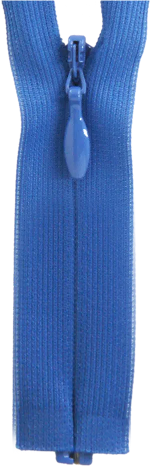 Blue Zipper Close Up PNG image