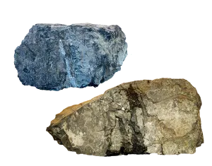 Blueand Brown Minerals PNG image