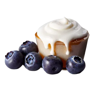 Blueberries And Cream PNG Ile