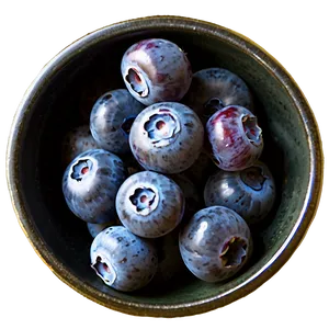 Blueberries In Bowl Png Lfk PNG image