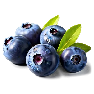 Blueberries In Market PNG 05242024 PNG