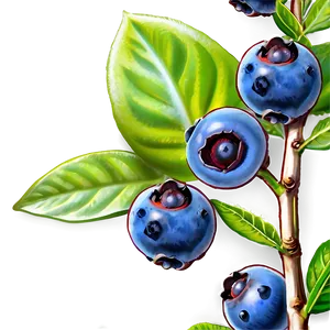 Blueberry Bush Png 05242024 PNG image