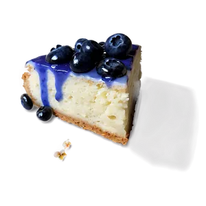 Blueberry Cake Slice Png 06132024 PNG image