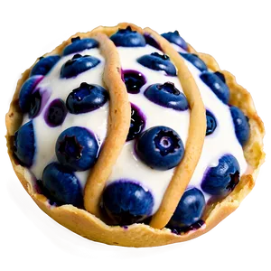 Blueberry Concha Dessert Png 06122024 PNG image