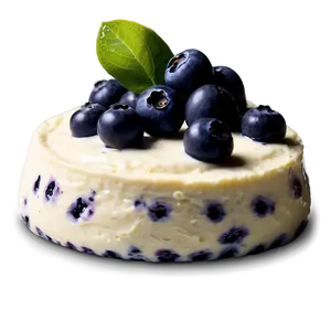 Blueberry Cream Cheese PNG 5