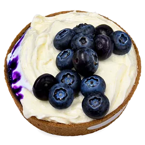 Blueberry Cream Cheese PNG Jfu