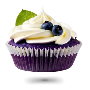Blueberry Cupcake PNG 05032024