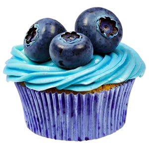 Blueberry Cupcake Png Kxr PNG image