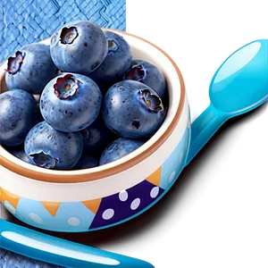 Blueberry Dessert Topping PNG 05242024 PNG