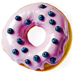 Blueberry Donut Png 7 PNG image