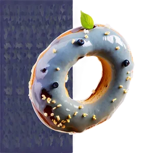 Blueberry Donut Png 94 PNG image