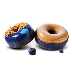 Blueberry Donut Png Xbm73 PNG image