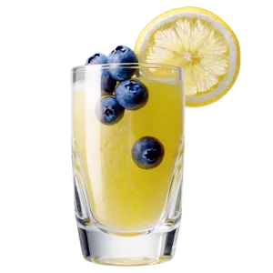 Blueberry Lemonade Mimosa PNG 11