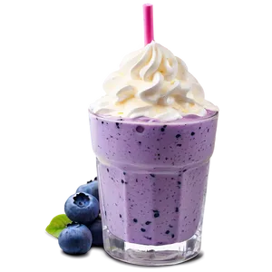 Blueberry Milkshake Png Dsg PNG image