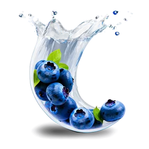 Blueberry Splash Png 76 PNG image
