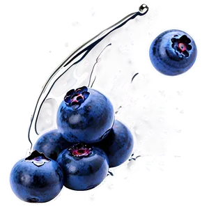 Blueberry Splash Png Qsu PNG image