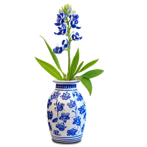 Bluebonnet In A Vase Png 42 PNG image