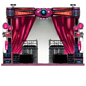 Blues Concert Stage Setting Png 81 PNG image