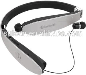 Bluetooth Neckband Headphones PNG