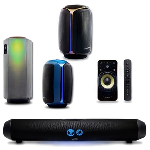 Bluetooth Speaker Set PNG Htg