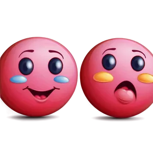 Blushing Emoji Reaction Facebook Png 30 PNG image