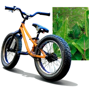 Bmx Bike Through Nature Png 17 PNG image