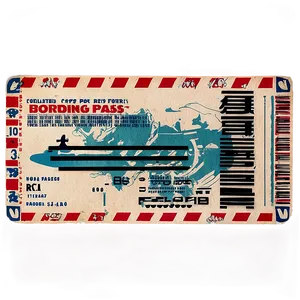 Boarding Pass Stamp Png 05252024 PNG image