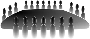 Boardroom Meeting Silhouette.png PNG image