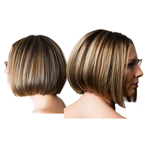 Bob Cut Hair Texture PNG Dgf36 PNG