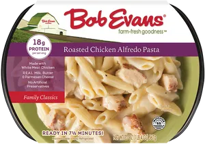 Bob Evans Roasted Chicken Alfredo Pasta Packaging