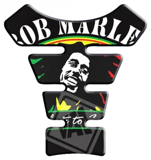 Bob Marley Iconic Image Artwork PNG image