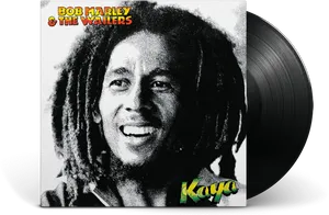 Bob Marley Kaya Album Cover Vinyl Record PNG image