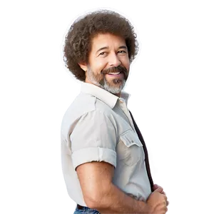 Bob Ross Hair For Animation PNG 70