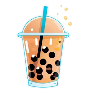 Boba Tea Flat Design Png 05242024 PNG image