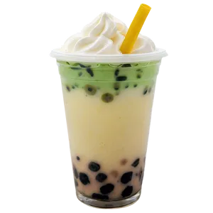 Boba Tea With Cream Cheese Png Ujr PNG image