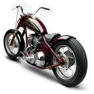 Bobber Motorcycle Heritage Png Cdo81 PNG image