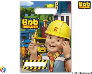 Bobthe Builder Animated Characterand Friends PNG image